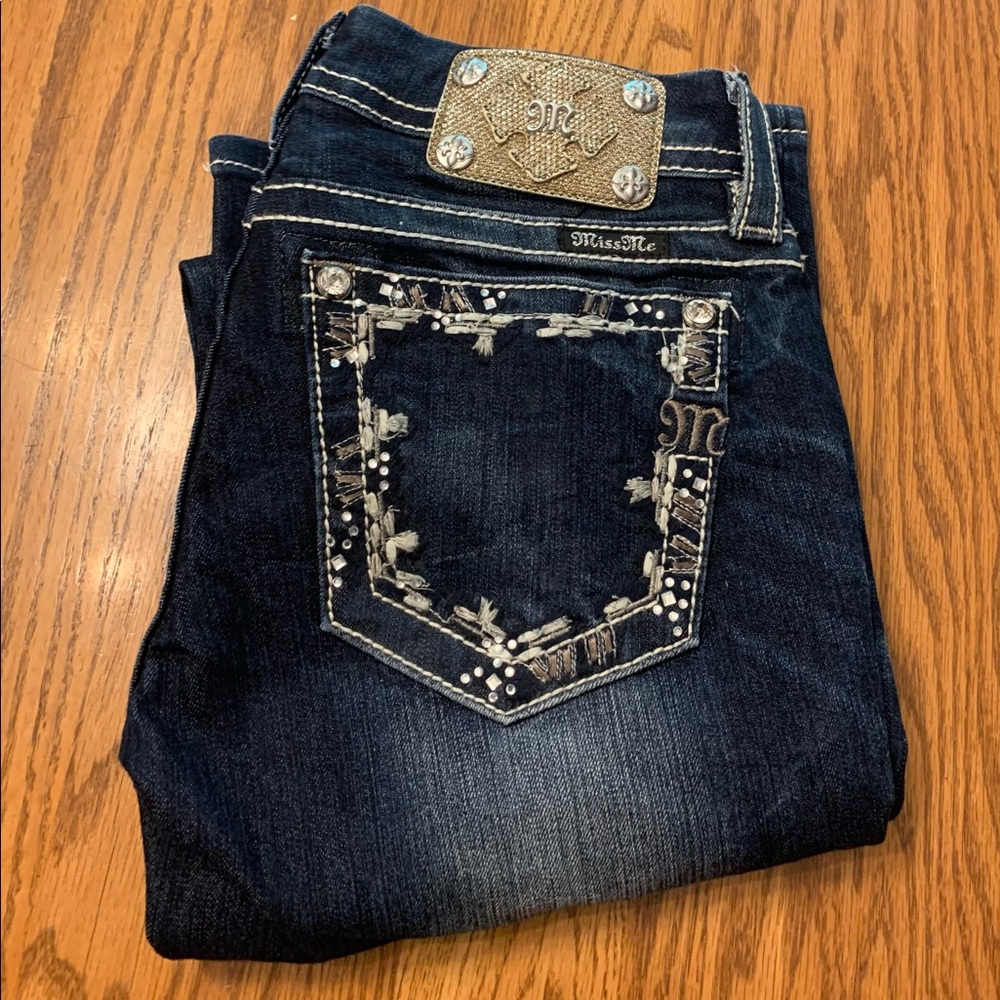 COPY - Miss Me jeans 25x35 dark wash boot cut